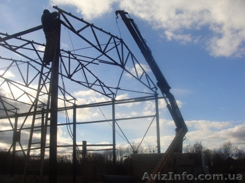 Продам двухскатные металлические фермы - <ro>Изображение</ro><ru>Изображение</ru> #2, <ru>Объявление</ru> #518874