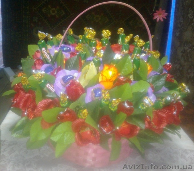 Букеты из конфеты  - <ro>Изображение</ro><ru>Изображение</ru> #5, <ru>Объявление</ru> #516869
