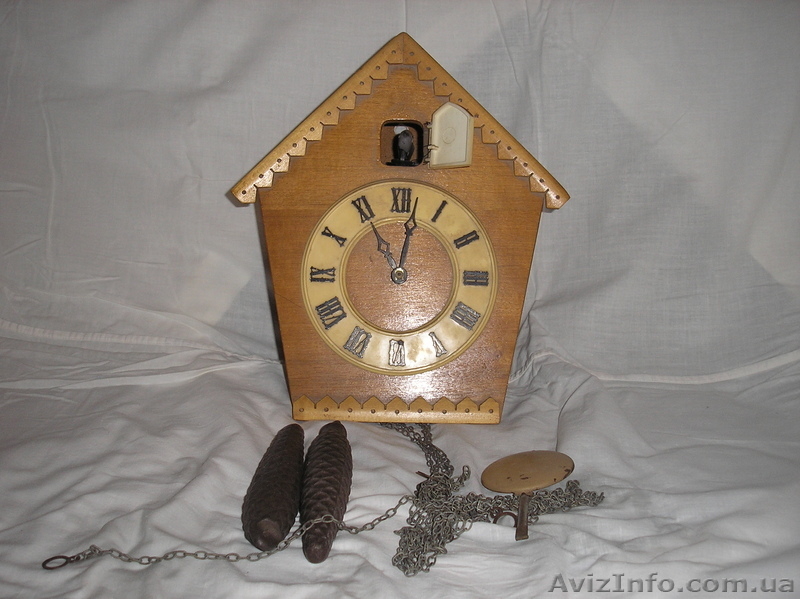 Часы с кукушкой - <ro>Изображение</ro><ru>Изображение</ru> #1, <ru>Объявление</ru> #493147