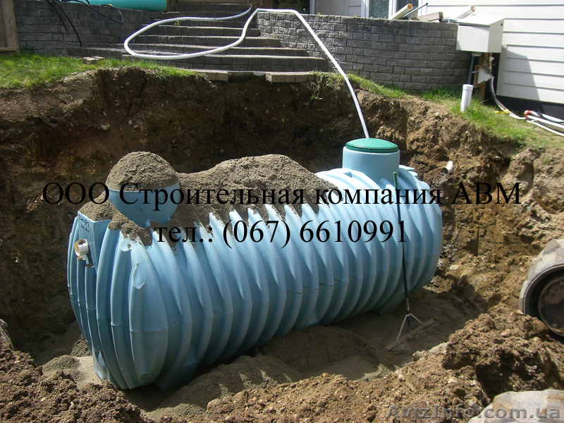 Монтаж автономной канализации, септики из железобетонных колец - <ro>Изображение</ro><ru>Изображение</ru> #8, <ru>Объявление</ru> #554414