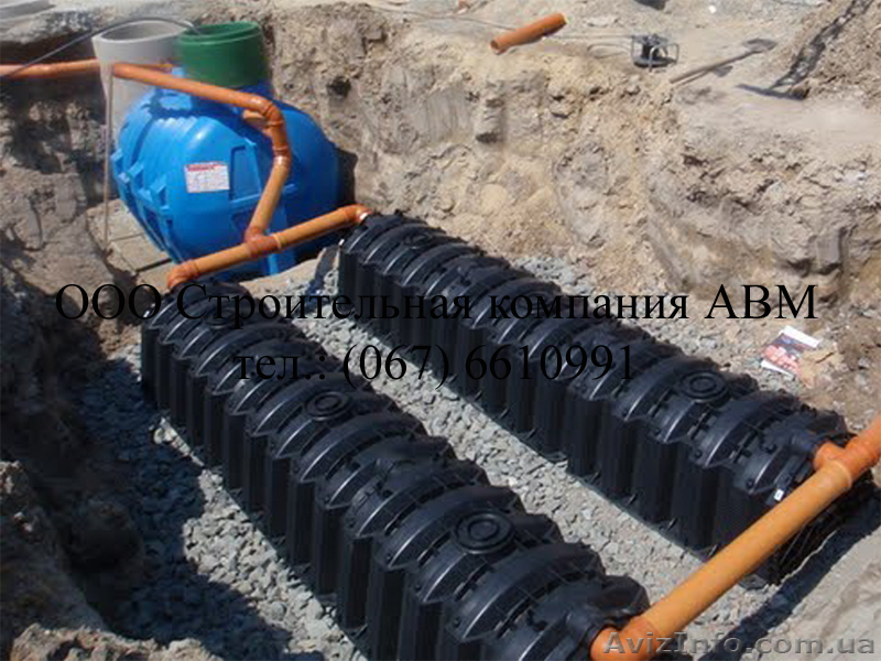 Монтаж автономной канализации, септики из железобетонных колец - <ro>Изображение</ro><ru>Изображение</ru> #6, <ru>Объявление</ru> #554414