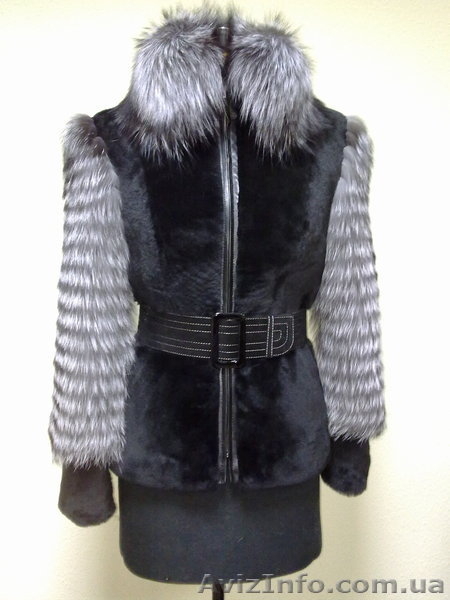 шубка из мутона и чернобурки. - <ro>Изображение</ro><ru>Изображение</ru> #1, <ru>Объявление</ru> #558168
