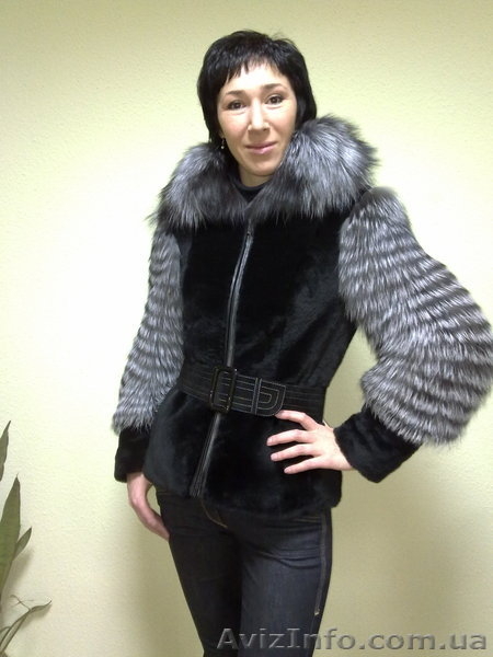 шубка из мутона и чернобурки. - <ro>Изображение</ro><ru>Изображение</ru> #3, <ru>Объявление</ru> #558168
