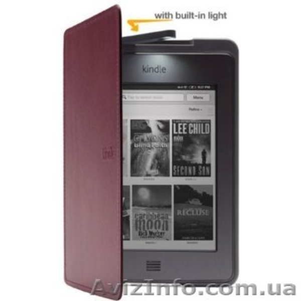 Amazon Kindle Touch Lighted Leather Cover - <ro>Изображение</ro><ru>Изображение</ru> #1, <ru>Объявление</ru> #524577
