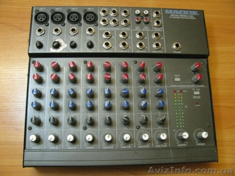 Продам пульт Mackie Micro Series 1202 (Made in USA) - <ro>Изображение</ro><ru>Изображение</ru> #1, <ru>Объявление</ru> #553866
