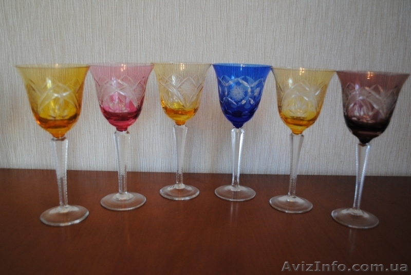 Элитные хрустальные немецкие бокалы ручной работы 2 - <ro>Изображение</ro><ru>Изображение</ru> #1, <ru>Объявление</ru> #553350