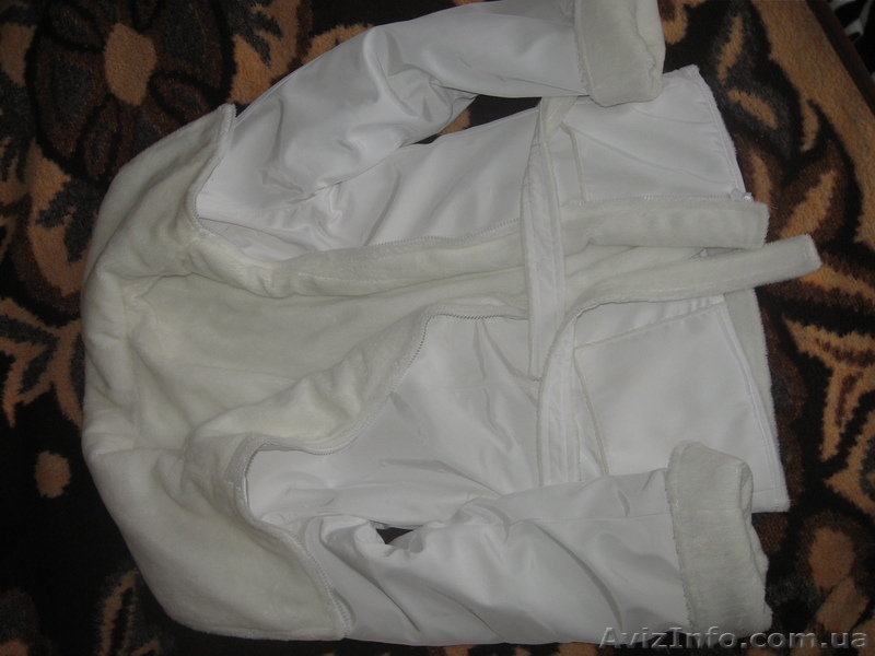 Белоснежная оригинальная куртка осень-зима - <ro>Изображение</ro><ru>Изображение</ru> #3, <ru>Объявление</ru> #525985
