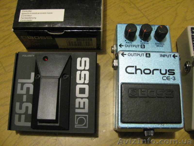 Продам педаль Boss DS-1, FS-5L, RC-2, СЕ-3 - <ro>Изображение</ro><ru>Изображение</ru> #3, <ru>Объявление</ru> #543156