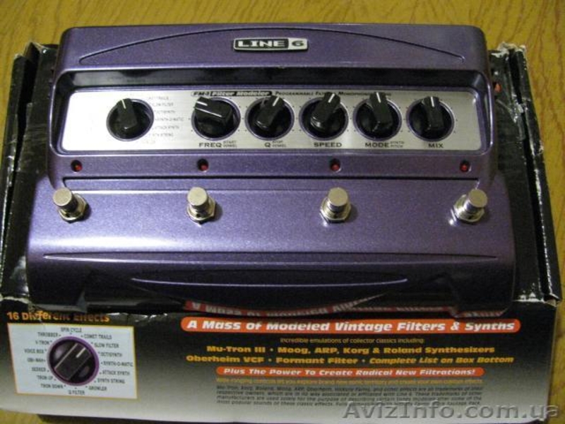 гитарный процессор LINE6 FM4 - <ro>Изображение</ro><ru>Изображение</ru> #1, <ru>Объявление</ru> #525283