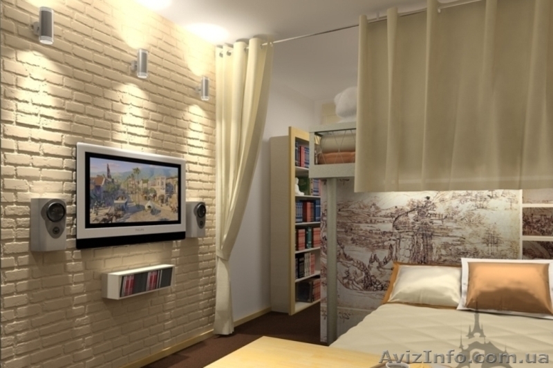 Интерьер.  Декоративный камень под «белый» кирпич. - <ro>Изображение</ro><ru>Изображение</ru> #7, <ru>Объявление</ru> #535560