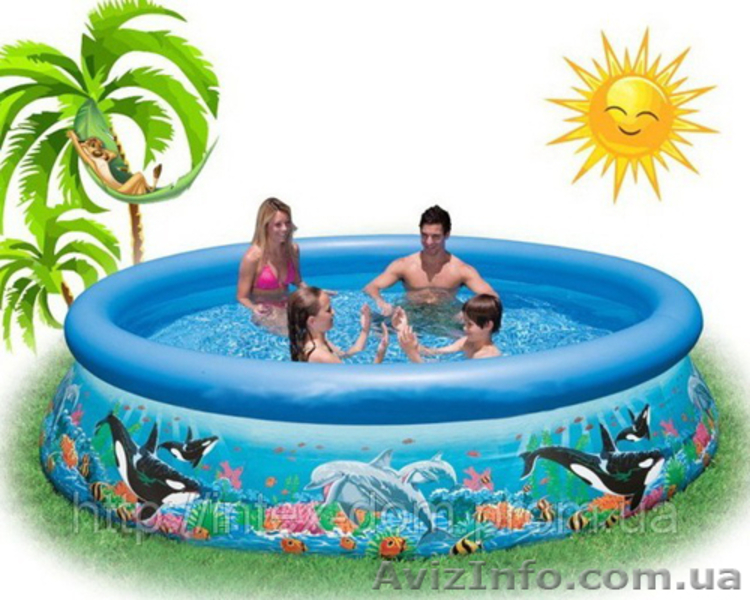 Надувные бассейны intex. Наливные басейны Киев - <ro>Изображение</ro><ru>Изображение</ru> #1, <ru>Объявление</ru> #565557
