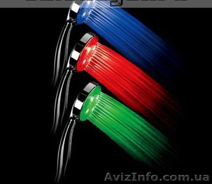 Насадка на кран, led лейка для душа светодиодная с подсвечиванием воды - <ro>Изображение</ro><ru>Изображение</ru> #1, <ru>Объявление</ru> #593565