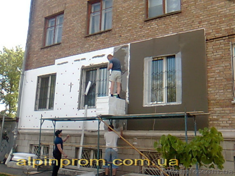 УТЕПЛИМ НАРУЖНЫЕ СТЕНЫ  ПЕНОПЛАСТОМ - <ro>Изображение</ro><ru>Изображение</ru> #2, <ru>Объявление</ru> #217227