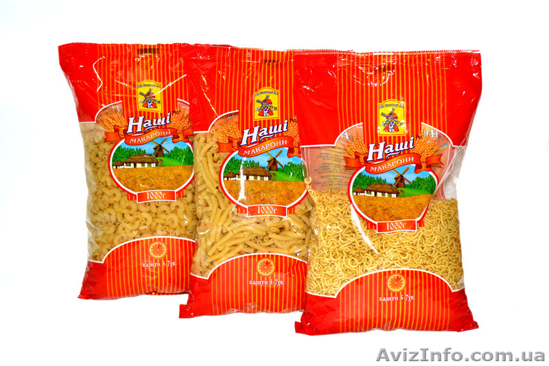 Макаронные изделия ТМ "Наши макарони", мука ТМ "Наше борошно" - <ro>Изображение</ro><ru>Изображение</ru> #1, <ru>Объявление</ru> #542554