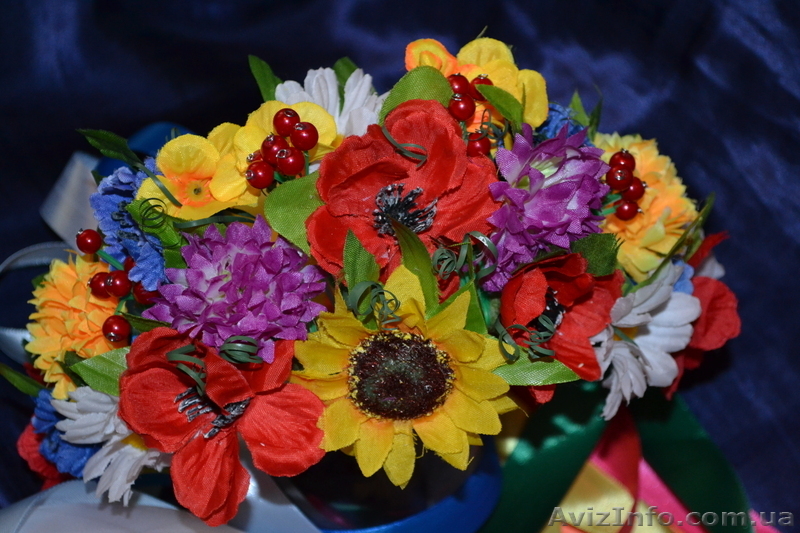 продам украинские веночки с атласными лентами - <ro>Изображение</ro><ru>Изображение</ru> #1, <ru>Объявление</ru> #598796