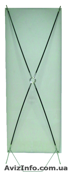 Стойка Паук (х-баннер) Металик 60х160 см  - <ro>Изображение</ro><ru>Изображение</ru> #1, <ru>Объявление</ru> #574778