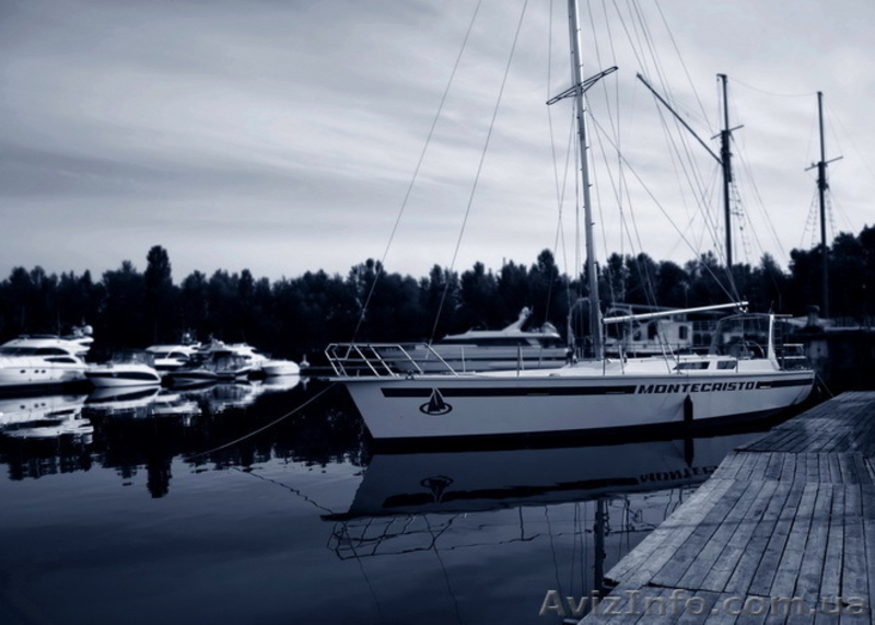 Аренда парусной яхты на Днепре . Прогулка под парусом на Каневском море . Яхта   - <ro>Изображение</ro><ru>Изображение</ru> #2, <ru>Объявление</ru> #631061