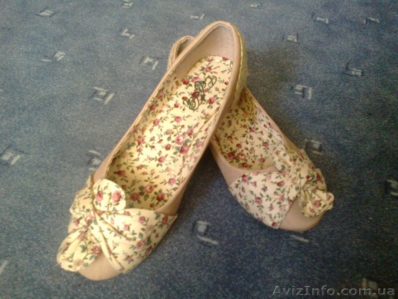 балетки бежево-розового цвета - <ro>Изображение</ro><ru>Изображение</ru> #2, <ru>Объявление</ru> #653496