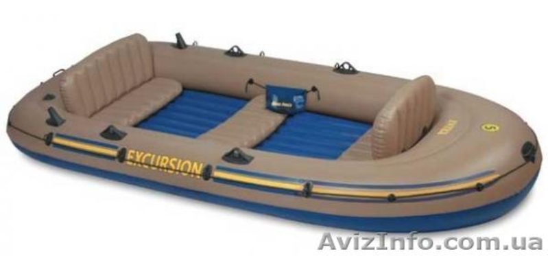 Надувная лодка Intex 68325 EXCURSION 5 - <ro>Изображение</ro><ru>Изображение</ru> #4, <ru>Объявление</ru> #659219