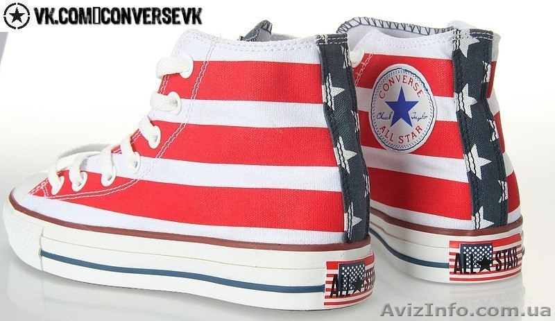 Кеды Converse All Star American Flag - <ro>Изображение</ro><ru>Изображение</ru> #3, <ru>Объявление</ru> #657540