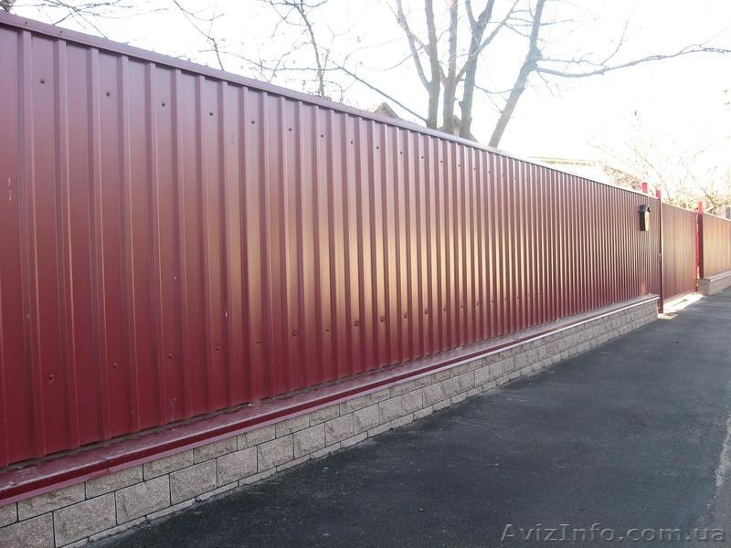 Заборы, ограждения бетонные, профильные, каменные - <ro>Изображение</ro><ru>Изображение</ru> #1, <ru>Объявление</ru> #661714