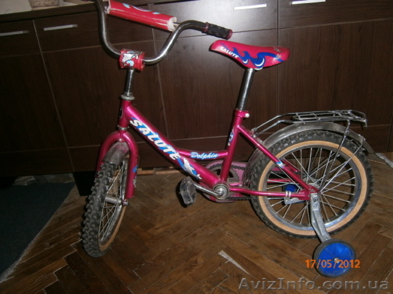 Продам детский велосипед б\\у - <ro>Изображение</ro><ru>Изображение</ru> #1, <ru>Объявление</ru> #661174