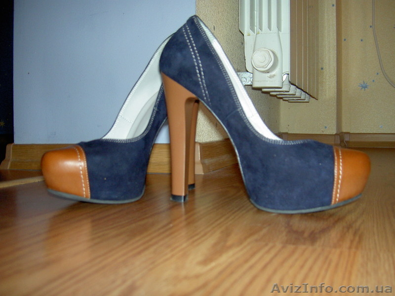Туфли кожа+замш,37 размер - <ro>Изображение</ro><ru>Изображение</ru> #2, <ru>Объявление</ru> #665508