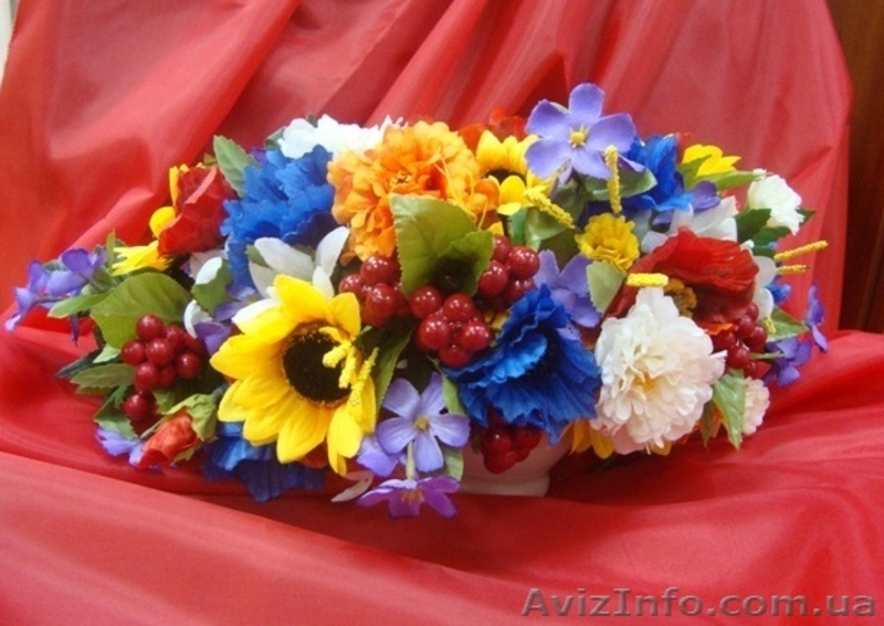 Венок украинский, венок из цветов, веночек на голову - <ro>Изображение</ro><ru>Изображение</ru> #1, <ru>Объявление</ru> #684128