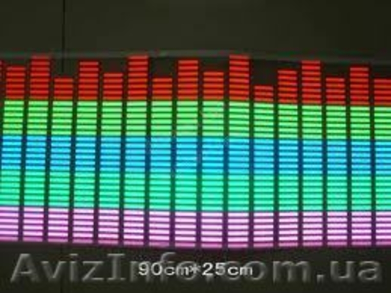 Эквалайзеры неоновые на заднее стекло автомобиля - <ro>Изображение</ro><ru>Изображение</ru> #3, <ru>Объявление</ru> #677553
