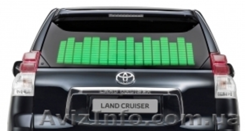 Эквалайзеры неоновые на заднее стекло автомобиля - <ro>Изображение</ro><ru>Изображение</ru> #4, <ru>Объявление</ru> #677553