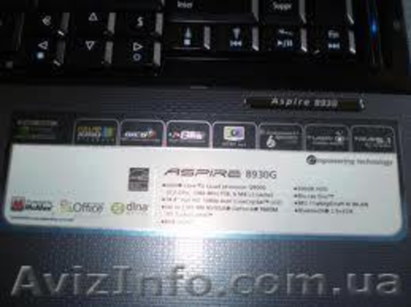 ACER ASPIRE 8920G - <ro>Изображение</ro><ru>Изображение</ru> #6, <ru>Объявление</ru> #687091
