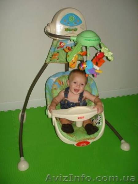 Новые колыбель-качели "Джунгли" Fisher Price - <ro>Изображение</ro><ru>Изображение</ru> #6, <ru>Объявление</ru> #727747