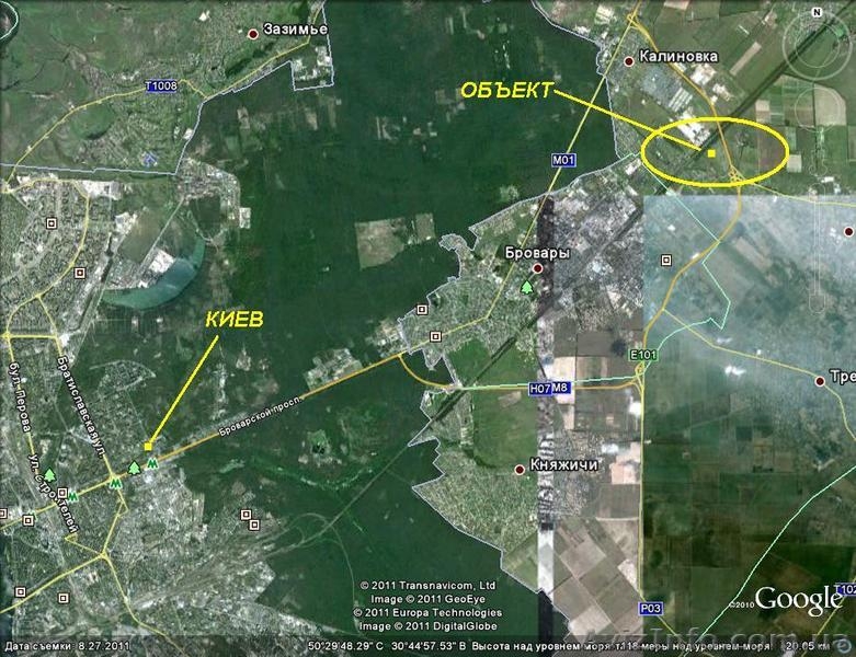 5 и 10 га Димитрово-Бровары промышленное назначение, фасад трассы М01  - <ro>Изображение</ro><ru>Изображение</ru> #3, <ru>Объявление</ru> #709985