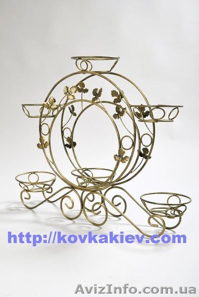 Кованые подставки для цветов kovkakiev.com - <ro>Изображение</ro><ru>Изображение</ru> #6, <ru>Объявление</ru> #648490