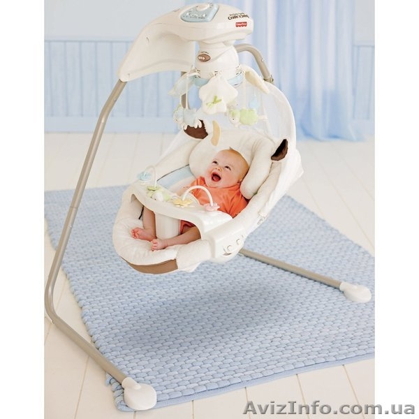 Новые колыбель-качели "Гнездышко овечки" Fisher Price - <ro>Изображение</ro><ru>Изображение</ru> #4, <ru>Объявление</ru> #727746