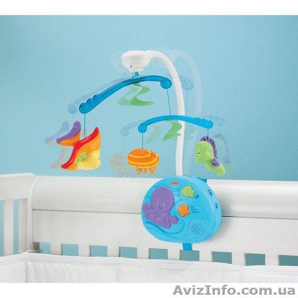 Новый в наличии музыкальный мобиль "Морские чудеса" Fisher Price - <ro>Изображение</ro><ru>Изображение</ru> #3, <ru>Объявление</ru> #727674