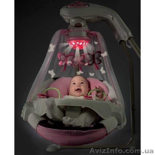 Новые в наличии колыбель-качели "Бабочка" Fisher-price с проектором - <ro>Изображение</ro><ru>Изображение</ru> #3, <ru>Объявление</ru> #727759