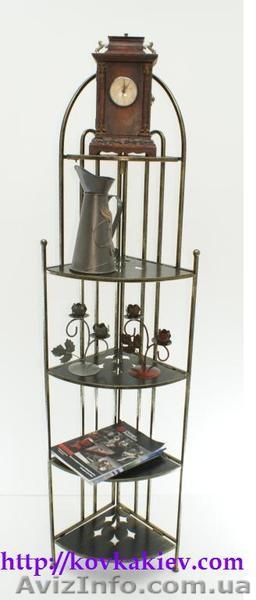 Кованые Этажерки kovkakiev.com - <ro>Изображение</ro><ru>Изображение</ru> #4, <ru>Объявление</ru> #648496