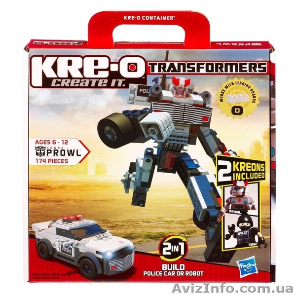 Hasbro Конструктор KRE-O Трансформер Проул 2-в-1 - <ro>Изображение</ro><ru>Изображение</ru> #4, <ru>Объявление</ru> #727653