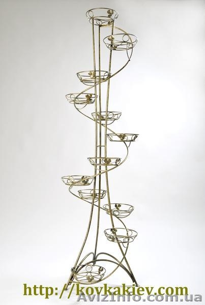 Кованые подставки для цветов kovkakiev.com - <ro>Изображение</ro><ru>Изображение</ru> #1, <ru>Объявление</ru> #648490