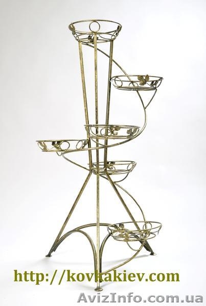 Кованые подставки для цветов kovkakiev.com - <ro>Изображение</ro><ru>Изображение</ru> #2, <ru>Объявление</ru> #648490