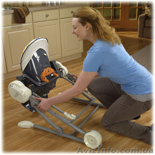 Новый стульчик и качели в одном Fisher Price. Супер новинка - <ro>Изображение</ro><ru>Изображение</ru> #3, <ru>Объявление</ru> #727750