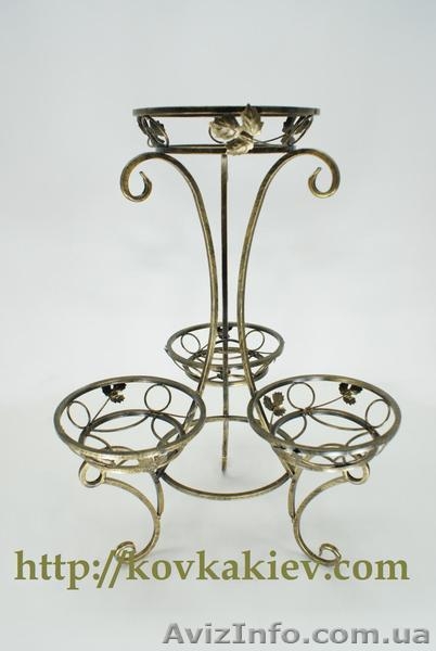 Кованые подставки для цветов kovkakiev.com - <ro>Изображение</ro><ru>Изображение</ru> #4, <ru>Объявление</ru> #648490