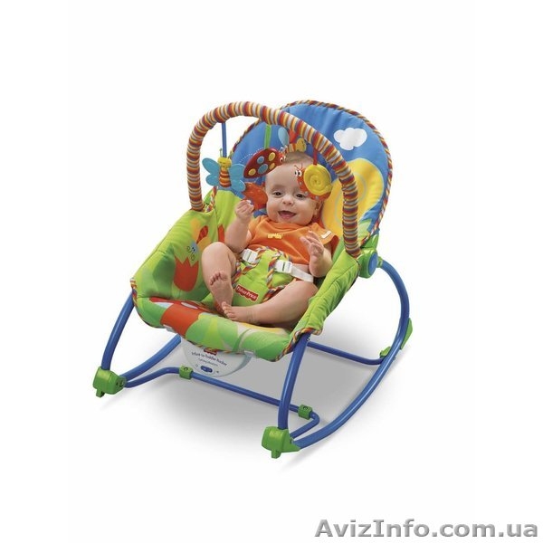 Новое в наличии массажное кресло-качалка "Улитка" Fisher Price - <ro>Изображение</ro><ru>Изображение</ru> #2, <ru>Объявление</ru> #727699