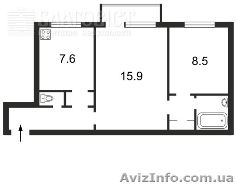 2с кв. бул. Перова 22 - <ro>Изображение</ro><ru>Изображение</ru> #1, <ru>Объявление</ru> #745888