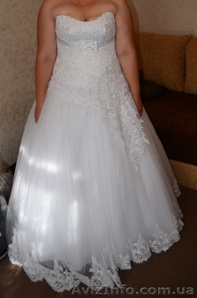 Срочно продам свадебное платье большого размера - <ro>Изображение</ro><ru>Изображение</ru> #2, <ru>Объявление</ru> #743558