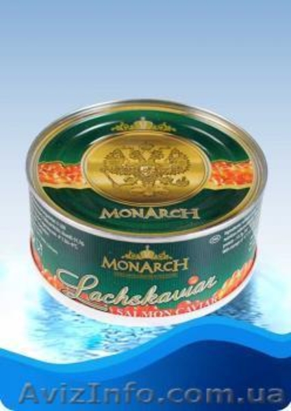 Красная икра лососевая горбуши, кеты Monarch (Монарх) - <ro>Изображение</ro><ru>Изображение</ru> #3, <ru>Объявление</ru> #741000