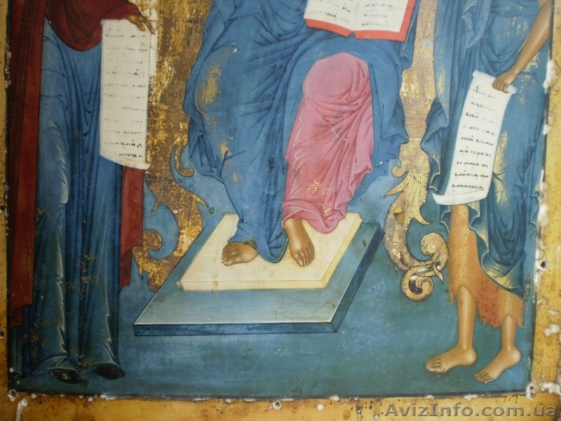 Икона Спас на престоле с Предстоящими 52.6 х 43.3 - <ro>Изображение</ro><ru>Изображение</ru> #7, <ru>Объявление</ru> #729231