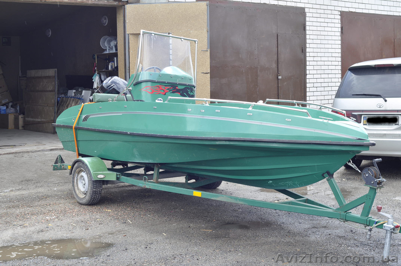 Моторная лодка + Mercury 50 - <ro>Изображение</ro><ru>Изображение</ru> #3, <ru>Объявление</ru> #758928