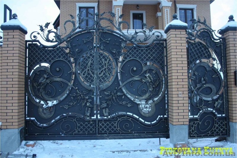Кованые Ворота, калитки, Ковка. - <ro>Изображение</ro><ru>Изображение</ru> #8, <ru>Объявление</ru> #759969